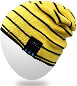 img 4 attached to 🎧 Ultimate Outdoor Wireless Headphone: Rotibox Bluetooth Beanie Hat - Perfect Xmas Gift!