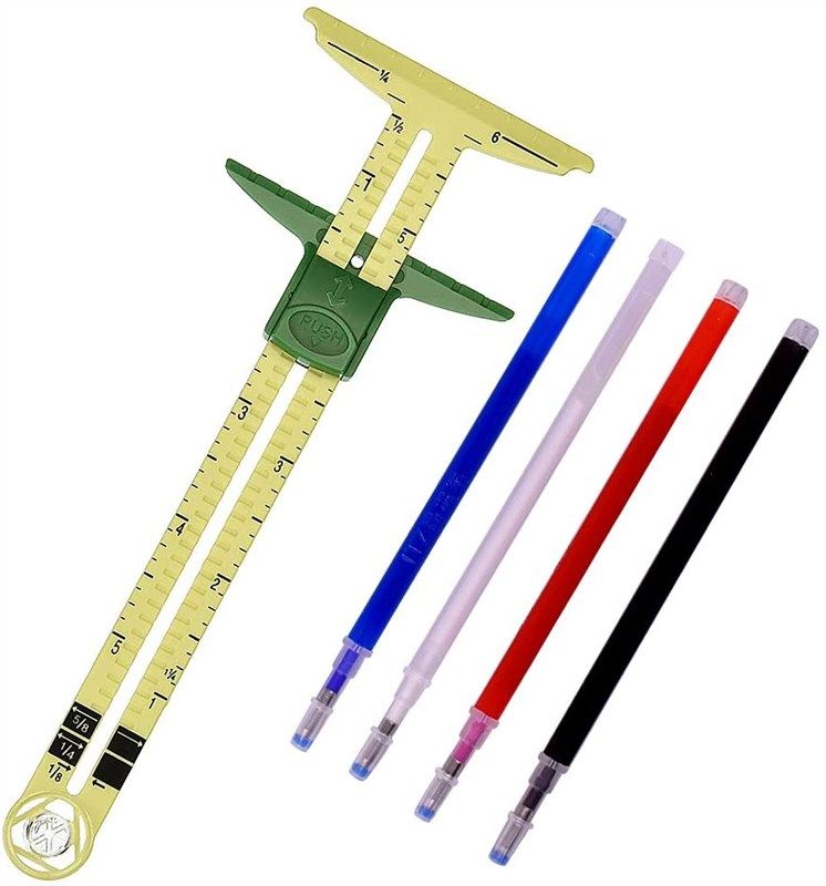 wxj13 t shaped sliding measuring allowance logo