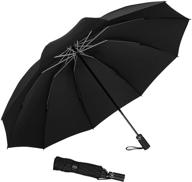 складной зонт для путешествий компании lanbrella: непревзойденная защита от ветра и удобство в складывании логотип