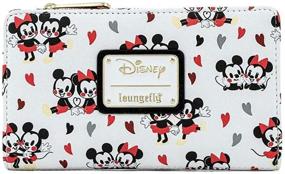 img 4 attached to Loungefly Disney Mickey Minnie Leather Women's Handbags & Wallets