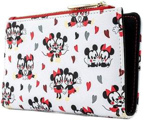 img 1 attached to Сумки и кошельки Loungefly Disney Mickey Minnie из натуральной кожи для женщин