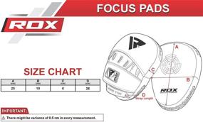 img 1 attached to 🥊 Ultimate RDX Boxing Pads and Gloves Set: Superior Hook and Jab Target Focus Mitts with Punching Gloves for MMA, Muay Thai, Kickboxing, Martial Arts, Karate Training & Padded Coaching Strike Shield