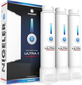 img 4 attached to 🚰 NIGELERO Ultra II EPTWFUO1 Compatible Water Filter - Pack of 3