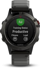 img 2 attached to 🏻 Garmin fēnix 5 - Premium Multisport GPS Smartwatch with Sapphire Glass and Metal Band