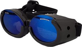 img 3 attached to 🕶️ Doggles ILS Metallic Black Frame and Smoke Lens – Perfect Fit for Extra Small Pets