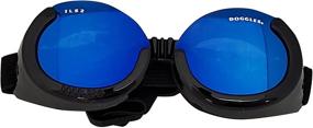 img 2 attached to 🕶️ Doggles ILS Metallic Black Frame and Smoke Lens – Perfect Fit for Extra Small Pets