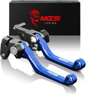 🔧 mzs pt-1021 cnc blue pivot levers: enhanced clutch brake adjustment logo