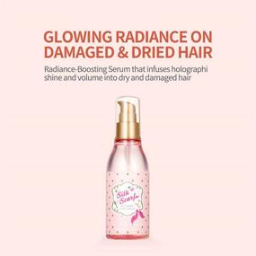 img 3 attached to ETUDE HOUSE Silk Scarf Hologram Hair Serum 120ml (21AD), Nourishing Oil Complex with Fruity Floral Water Scent for Enhanced Volume and Care of Damaged Hair