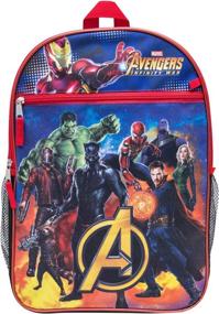 img 3 attached to Marvel Avengers Backpack Combo Set