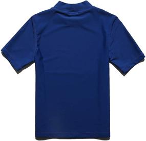 img 3 attached to PHIBEE Boys' Short Sleeve Swimwear with Sun Protection - Perfect for Swimming