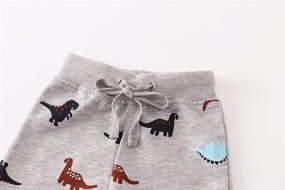 img 2 attached to 🦖 Dino-Themed Azalquat Toddler Jogging Sweatpants - Boys' Clothing Pants (1 Pack)