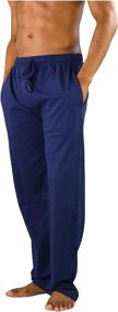 img 1 attached to ToBeInStyle Mens Knitted Pajama Pants Men's Clothing and Sleep & Lounge