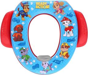 img 4 attached to 🐾 Nickelodeon Paw Patrol Rescue Vehicles Soft Potty Seat: The Perfect Way to Make Potty Training Fun and Easy!