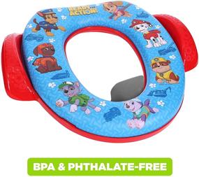 img 1 attached to 🐾 Nickelodeon Paw Patrol Rescue Vehicles Soft Potty Seat: The Perfect Way to Make Potty Training Fun and Easy!
