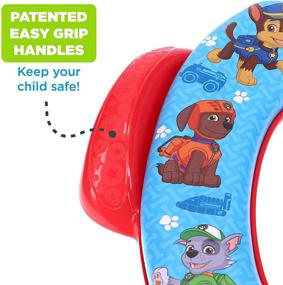 img 3 attached to 🐾 Nickelodeon Paw Patrol Rescue Vehicles Soft Potty Seat: The Perfect Way to Make Potty Training Fun and Easy!