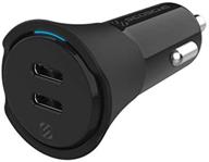 🔌 scosche cpdcc40 powervolt 40w certified usb-c car charger with power delivery 3.0 for usb-c devices logo