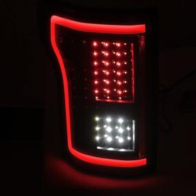 img 1 attached to 🚗 ANZO USA 311285 Ford F-150 15-17 G2 L.E.D Tail Lights: Upgraded Lighting for Enhanced Style and Performance