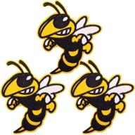 🐝 u sky sew iron-on bee patches for creative sewing projects logo