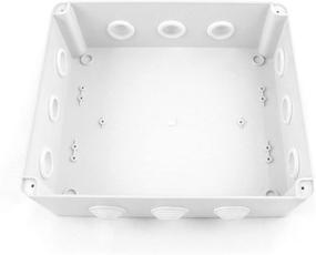 img 1 attached to QWORK Waterproof Dustproof Junction Box - 11-3/4"x9-3/4"x4-3/4" Universal ABS Enclosure