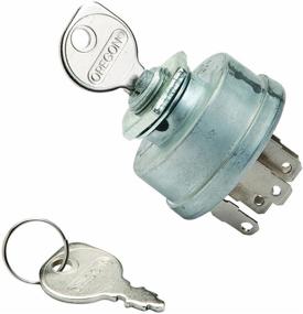 img 3 attached to 🔑 High-Quality Replacement Ignition Switch: Oregon 33-398 for John Deere AM38227, Black