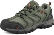 nortiv 8 men's waterproof hiking shoes - lightweight and ready for trekking trails! logo