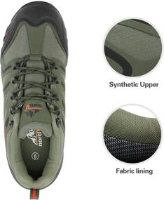 img 2 attached to NORTIV 8 Men's Waterproof Hiking Shoes - Lightweight and Ready for Trekking Trails!