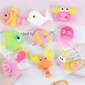 img 2 attached to 🐠 Halloluck 50 Pcs Ocean Animals Slime Charms - Easter DIY Craft Making Kit, Resin Flatback Slime Beads - Resin Jewelry Making Supplies for Scrapbooking Crafts and Cell Phone Case DIY