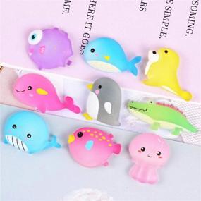 img 3 attached to 🐠 Halloluck 50 Pcs Ocean Animals Slime Charms - Easter DIY Craft Making Kit, Resin Flatback Slime Beads - Resin Jewelry Making Supplies for Scrapbooking Crafts and Cell Phone Case DIY