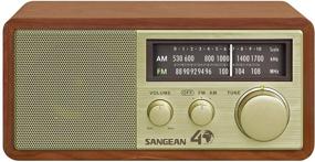 img 4 attached to 📻 Sangean WR-11SE 40th Anniversary AM/FM Walnut Table Top Radio - Enhanced for SEO