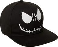 🎩 seo-optimized disney men's nightmare before christmas baseball cap featuring jack skellington logo