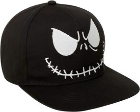 img 4 attached to 🎩 SEO-Optimized Disney Men's Nightmare Before Christmas Baseball Cap featuring Jack Skellington