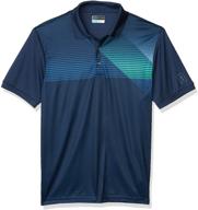 pga tour sleeve asymmetric indigo logo