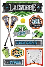 img 1 attached to 🥍 STDM-205E Lacrosse 3D Stickers by Paper House Productions