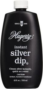 img 2 attached to 🔷 W. J. Hagerty Instant Silver Dip Polish: Effortlessly Restore Shine to Your Silverware with this 12-Ounce (17012) Solution