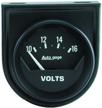 auto meter 2362 autogage voltmeter logo