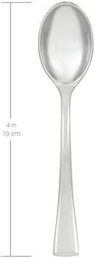 img 1 attached to 🥄 48-Piece Pack of 6 Mozaik Disposable Mini Tasting Spoons