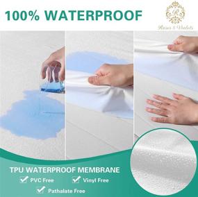 img 2 attached to Full Mattress Protector Waterproof Cover