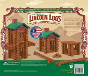 img 3 attached to 🌲 Timeless Fun: Lincoln Logs Anniversary Edition - Authentic Real Logs for All Ages