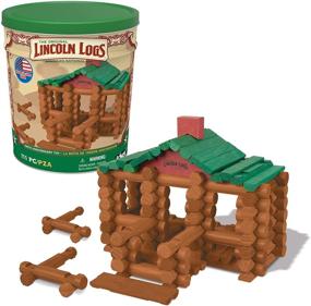 img 4 attached to 🌲 Timeless Fun: Lincoln Logs Anniversary Edition - Authentic Real Logs for All Ages