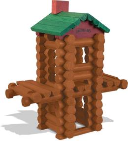 img 2 attached to 🌲 Timeless Fun: Lincoln Logs Anniversary Edition - Authentic Real Logs for All Ages