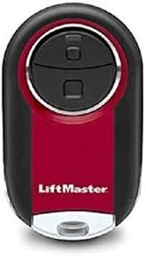 img 4 attached to LiftMaster 374UT 🔴 Universal Remote Control, Red/Black