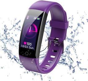 img 4 attached to 📈 ISZPLUSH Fitness Tracker: Heart Rate Monitor, Waterproof Smartwatch for Women and Men with Step Counter, Calorie Counter, Pedometer