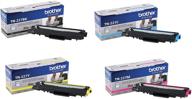 🖨️ brother tn227 high yield color toner set (black/cyan/magenta/yellow) - includes (1) tn227bk, (1) tn227c, (1) tn227m, (1) tn227y logo