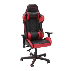 img 4 attached to 🎮 Enhance Your Gaming Experience with the Respawn 100 Racing Style Gaming Chair in Red (RSP-100-RED)