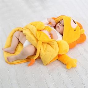 img 1 attached to 🦁 Lion-themed TONWHAR Baby Sleeping Bag: Cute and Cozy Wearable Blanket for Newborns to Toddlers 0-2 Years