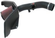 🚀 boost horsepower with k&amp;n cold air intake kit: compatible with 2007-2009 chevrolet/gmc/isuzu suvs (trailblazer, envoy, ascender) - 63-3062 logo