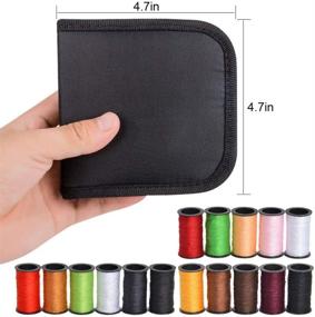 img 2 attached to 🧵 BNK Sewing Kit: 90Pcs Quality Accessories for Travelers, Kids, Adults, Beginners - Perfect for Emergencies, Basic Repairs, DIY - Includes Carrying Case, Threads, Needles