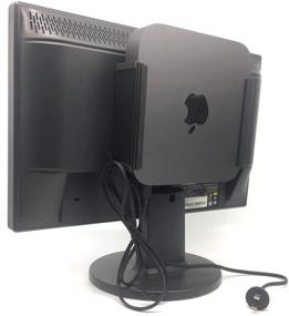 img 4 attached to 🖥️ Mac Mini Mount - Secure Mounting Solution with Scratch-Free Design (MacMiniMount, Black)