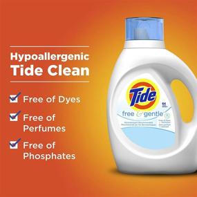 img 1 attached to 🧼 Tide PGC41823 Free & Gentle Detergent - 1 Bottle