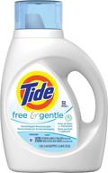 🧼 tide pgc41823 free & gentle detergent - 1 bottle logo